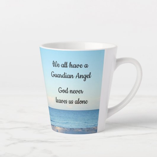 Guardian Angel Latte Tasse (Rechts)