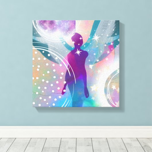 Guardian Angel Leinwanddruck (Insitu (Holzboden))