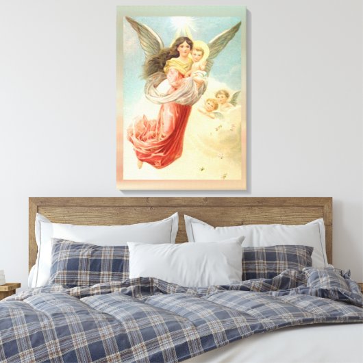 Guardian Angel Leinwanddruck (Insitu (Schlafzimmer))
