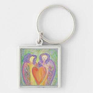 Guardian Angel Liebe Herzanhänger Schlüsselanhänge Schlüsselanhänger