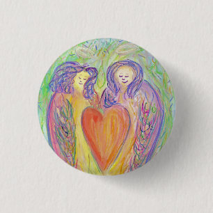 Guardian Angel Liebe Hört Lapel Button-Buttone Button