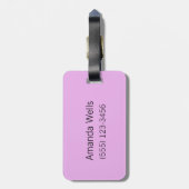 Guardian Angel Luggage Tag Gepäckanhänger (Rückseite vertikal)