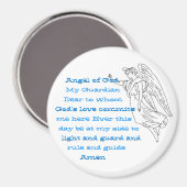 Guardian Angel Magnet (Vorderseite/Rückseite)