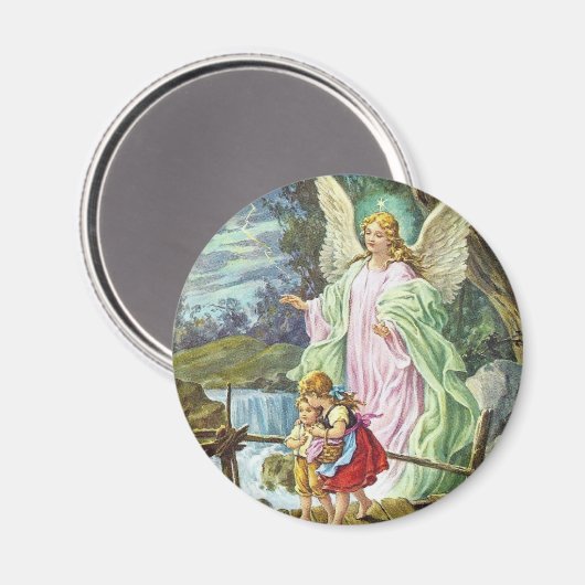 Guardian Angel Magnet (Vorderseite/Rückseite)