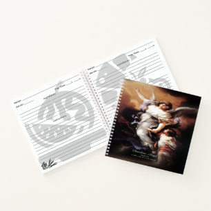 Guardian Angel mit Gebet Notizblock