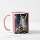 Guardian Angel mit Name Geschenk Kaffee Tee Cup Ta Tasse (Links)