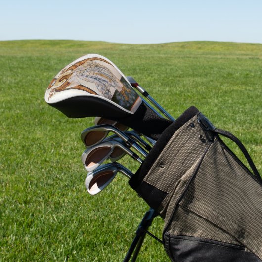 Guardian Angel Orthodox Christliches Symbol Golf Headcover (In SItu)
