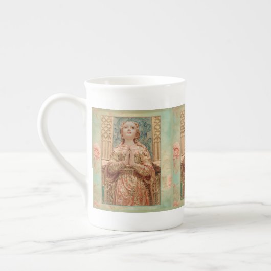 Guardian Angel painting coffee cups Porzellantasse (Links)