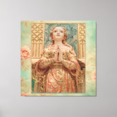 Guardian Angel painting Leinwanddruck (Vorderseite)