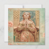 Guardian Angel painting Magneteinladung (Vorderseite)