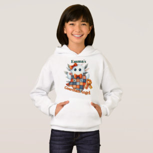 Guardian Angel pesonalized Name & Message Hoodie