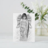 Guardian Angel Postcard Postkarte (Stehend Vorderseite)