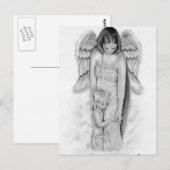 Guardian Angel Postcard Postkarte (Vorne/Hinten)