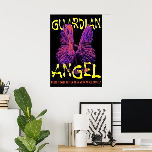 Guardian Angel Poster (Heimbüro)