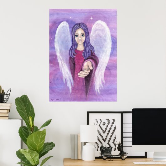 Guardian Angel Poster (Heimbüro)