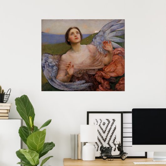 Guardian Angel Poster (Heimbüro)