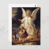 Guardian Angel Postkarte (Vorne/Hinten)