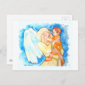 Guardian Angel Postkarte (Vorne/Hinten)
