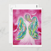 Guardian Angel Postkarte (Vorne/Hinten)