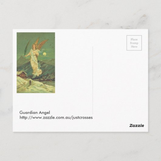 Guardian Angel Postkarte (Rückseite)
