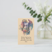 Guardian Angel Prayer Card Visitenkarte (Stehend Vorderseite)