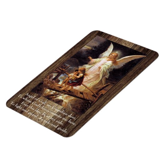 Guardian Angel Prayer Magnet (Linke Seite)