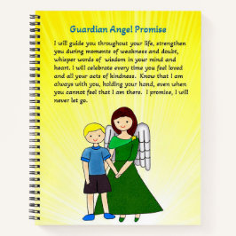 Guardian Angel Prayer Notebook Notizblock