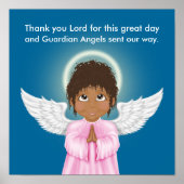 Guardian Angel Prayer Poster - SRF (Vorne)