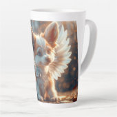 Guardian Angel Puppy Digital Art Milchtasse (Rechte Ecke)