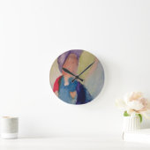 Guardian Angel Runde Wanduhr (Zuhause)