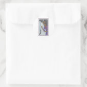 Guardian Angel Runder Aufkleber (Tasche)
