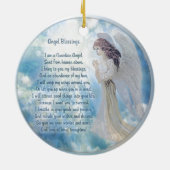 Guardian Angel Segings Keramik Ornament (Hinten)