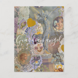 Guardian Angel Send Protection Postcard Postkarte
