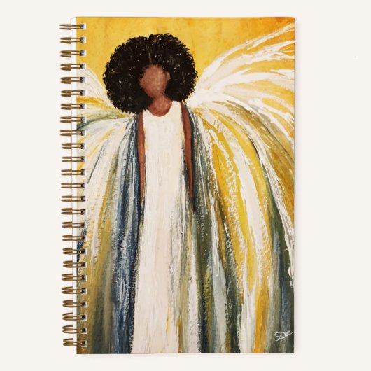 Guardian Angel Spiral Notebook Notizblock (Vorderseite)