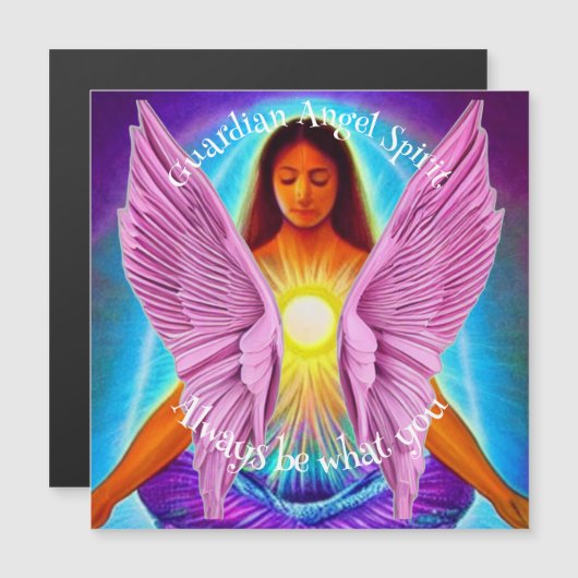 Guardian Angel Spirit Magnetkarte (Vorne/Hinten)
