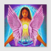 Guardian Angel Spirit Magnetkarte (Vorderseite)