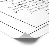 Guardian Angel und Gedichte Poster (Ecke)