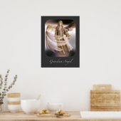 Guardian Angel und Kind Poster (Küche)