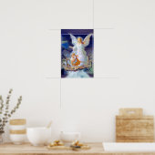 Guardian Angel und Kinder Poster (Küche)