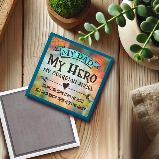 Guardian Angel Vater Inspirivity Vater Inspirierte Magnet