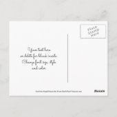 Guardian Angel Vielen Dank für Ihre individuelle P Postkarte (Rückseite)