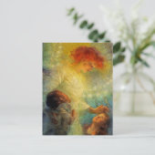 "Guardian Angel" von Franz Dvorak Postkarte (Stehend Vorderseite)