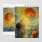 "Guardian Angel" von Franz Dvorak Postkarte (Vorne/Hinten)
