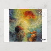 "Guardian Angel" von Franz Dvorak Postkarte (Rückseite)