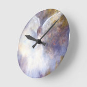 Guardian Angel Wall Clock Runde Wanduhr (Winkel)