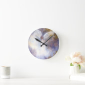 Guardian Angel Wall Clock Runde Wanduhr (Zuhause)