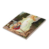 Guardian Angel Watching over Children Bridge Fliese (Seite)