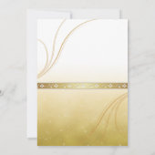 Guardian Angel Winged Unicorn Taufe Einladung (Rückseite)