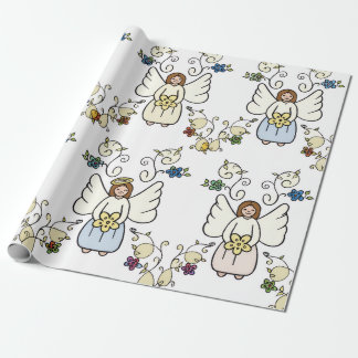 Guardian Angel Wrapping Paper  Geschenkpapier