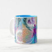 Guardian Angel Zweifarbige Tasse (Vorderseite Links)